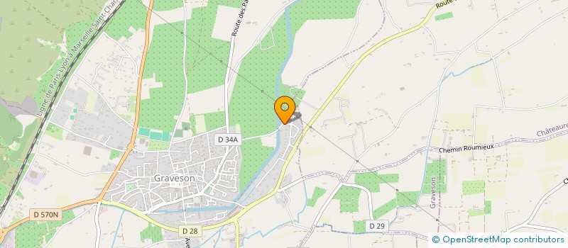 localisation de l'entreprise EARL DU GRAND VALLAT à GRAVESON
