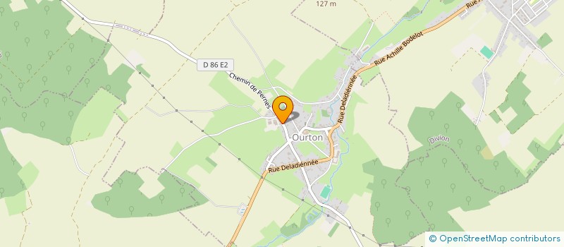 localisation de l'entreprise EARL DU GRAND VENT  OURTON