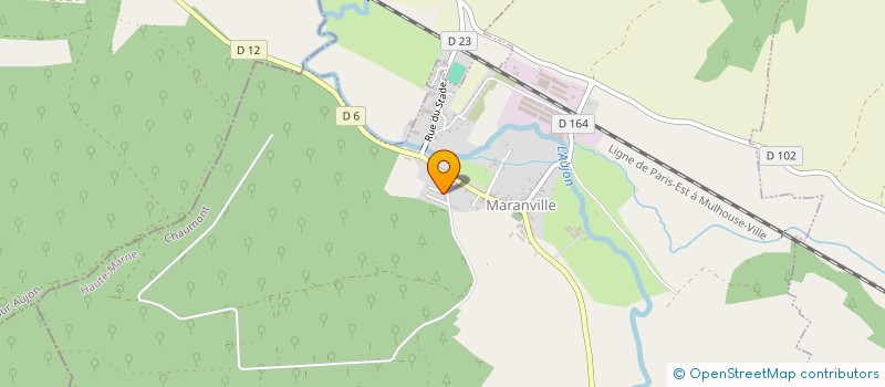 localisation de l'entreprise EARL DU GRIMORET à MARANVILLE