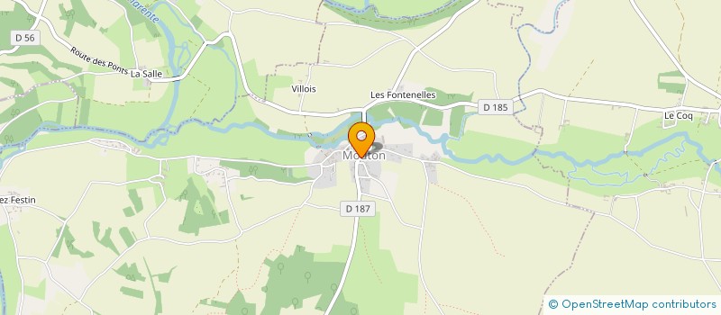 localisation de l'entreprise EARL DU GROS CHENE à CHENON