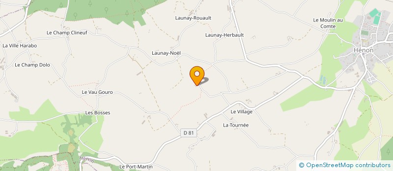 localisation de l'entreprise EARL DU GUE BEURROUX à PLEMY