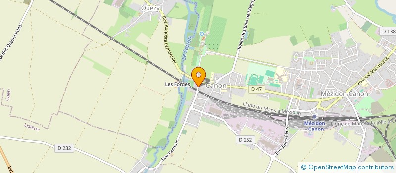 localisation de l'entreprise EARL DU HAUT BOIS  MEZIDON VALLEE D'AUGE