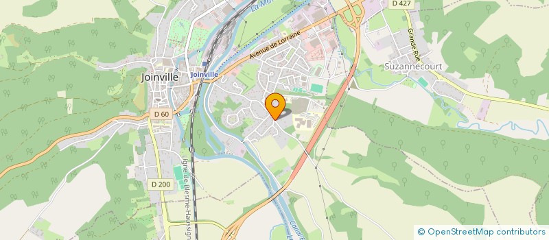 localisation de l'entreprise EARL DU HAUT CHENE à JOINVILLE