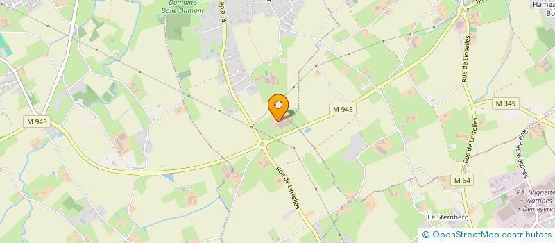 localisation de l'entreprise EARL DU HAUT CORNET  WERVICQ-SUD