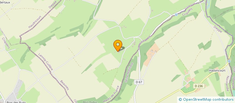 localisation de l'entreprise EARL DU HAUT DE FRETTENCOURT à LANNOY-CUILLERE