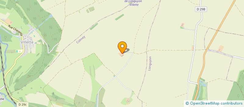 localisation de l'entreprise EARL DU HAUT DE SALMON  COLMEY