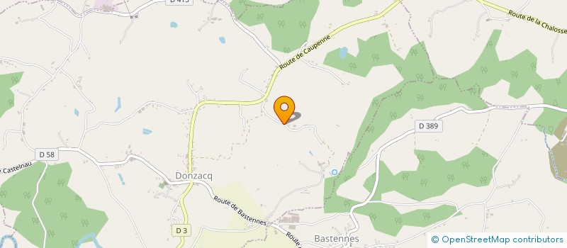 localisation de l'entreprise EARL DU HAUT DES ESCHOURDES à DONZACQ