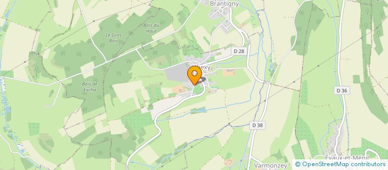 localisation de l'entreprise EARL DU HAUT DU CLOCHER à UBEXY