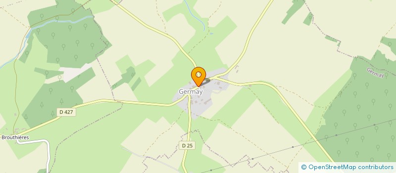 localisation de l'entreprise EARL DU HAUT PAYS à GERMAY