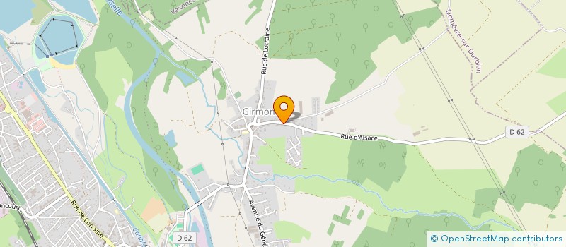 localisation de l'entreprise EARL DU HAUT PUITS  THAON-LES-VOSGES