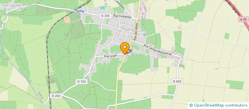 localisation de l'entreprise EARL DU HERTENSTEIN  EPFIG