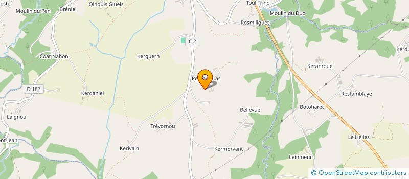 localisation de l'entreprise EARL DU HETRE à LE SAINT