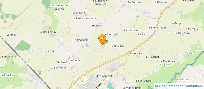 localisation de l'entreprise EARL DU HOUX à CAULNES