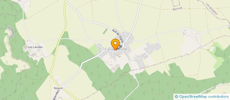 localisation de l'entreprise EARL DU JARDIN CAFFOT  CANAPPEVILLE