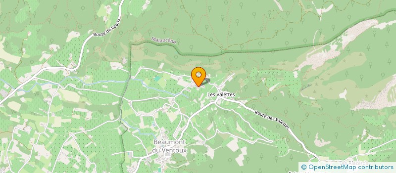 localisation de l'entreprise EARL DU JAS DE FERRANDI  BEAUMONT-DU-VENTOUX