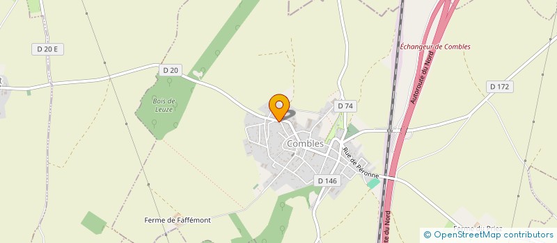 localisation de l'entreprise EARL DU JEU DE PAUME  COMBLES