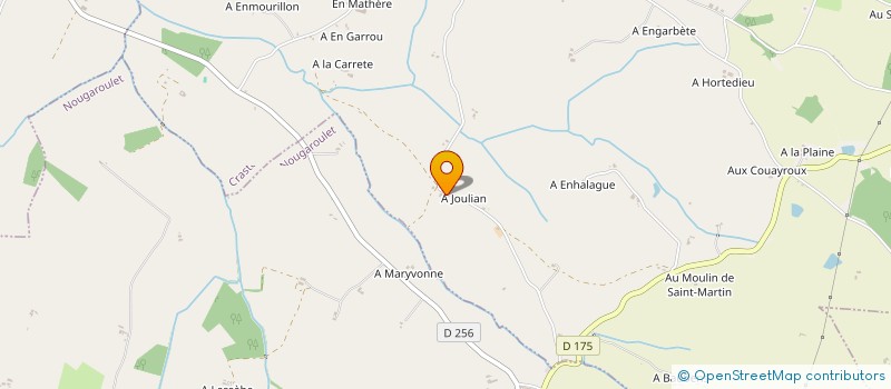 localisation de l'entreprise EARL DU JOULIAN  CRASTES