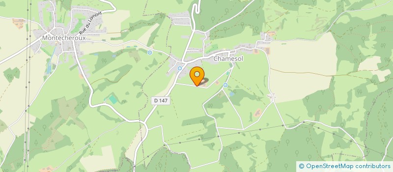 localisation de l'entreprise EARL DU JOURNAL  CHAMESOL