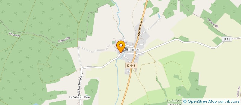 localisation de l'entreprise EARL DU LANDOUJEUX  AMANCE