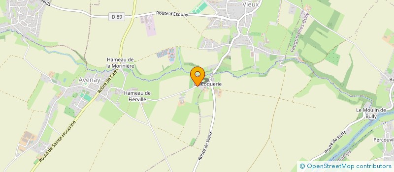 localisation de l'entreprise EARL DU LANTIN  AMAYE-SUR-ORNE