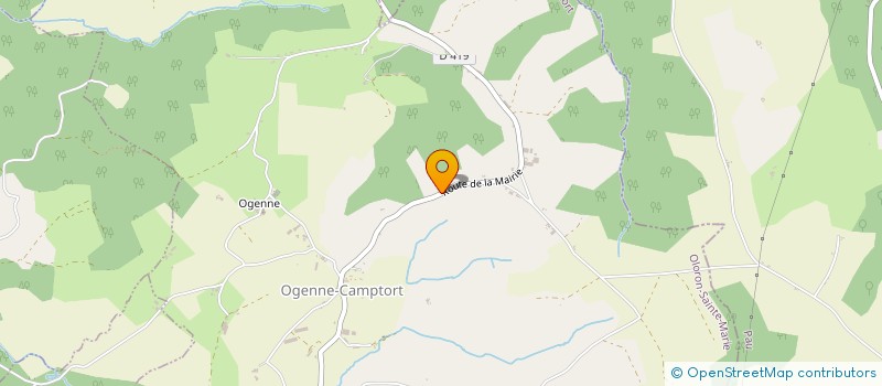 localisation de l'entreprise EARL DU LASSIT à OGENNE-CAMPTORT