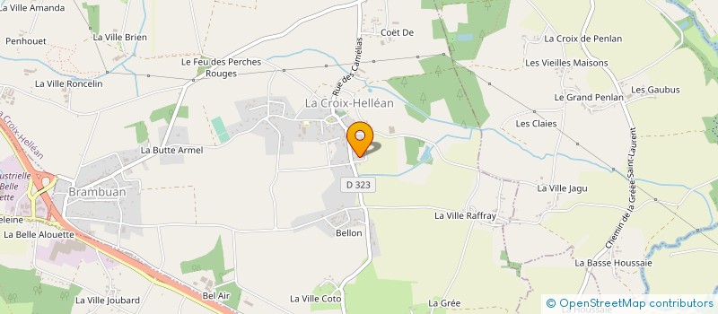 localisation de l'entreprise EARL DU LEHE à SAINT-SERVANT