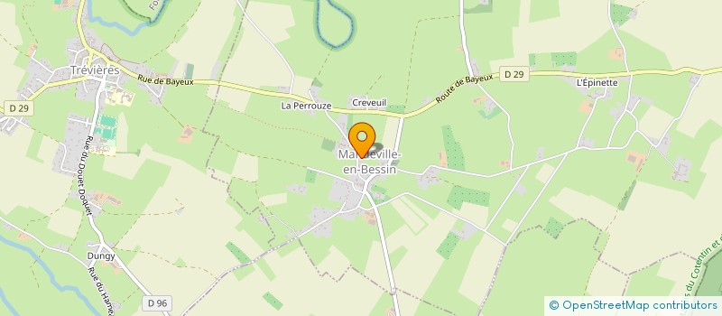 localisation de l'entreprise EARL DU LIEU VERDURE  SAINT-MARTIN-DE-BLAGNY