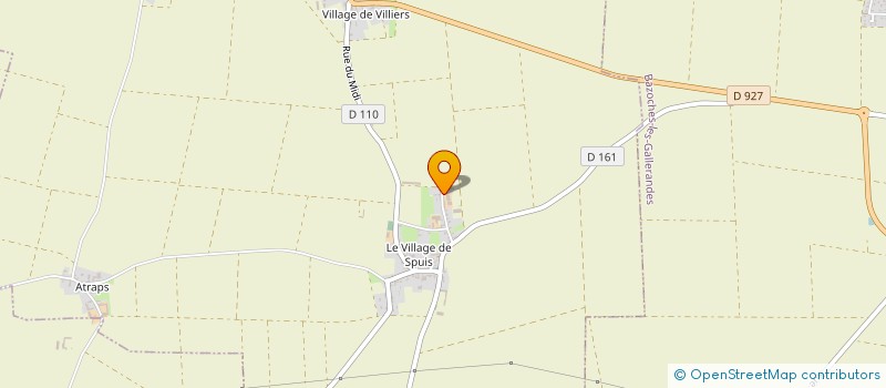 localisation de l'entreprise EARL DU LIVERNE à CHAUSSY