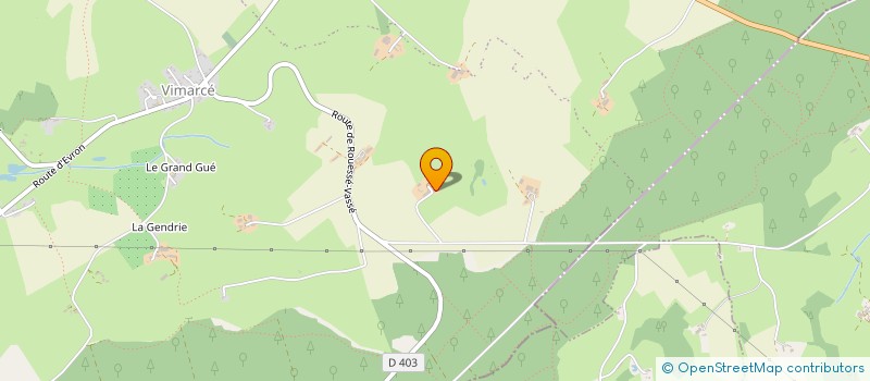 localisation de l'entreprise EARL DU LOGIS  VIMARTIN-SUR-ORTHE