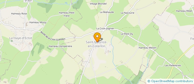 localisation de l'entreprise EARL DU LONG BOIS  LES MOITIERS D'ALLONNE