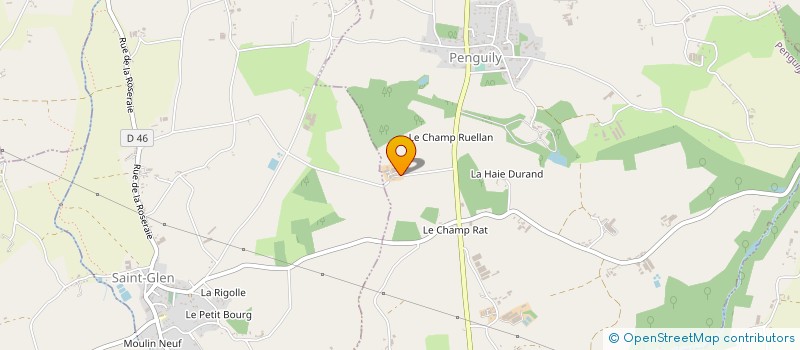 localisation de l'entreprise EARL DU LONG CHEMIN à PENGUILY