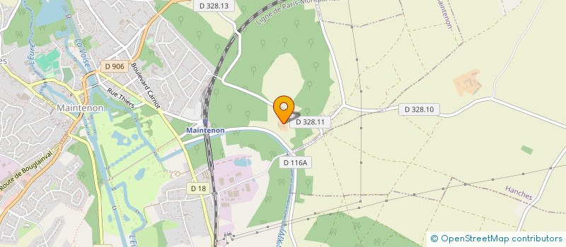 localisation de l'entreprise EARL DU LOREAU à HANCHES