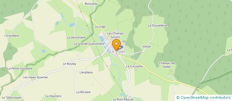 localisation de l'entreprise EARL DU MAGE à LE MAGE
