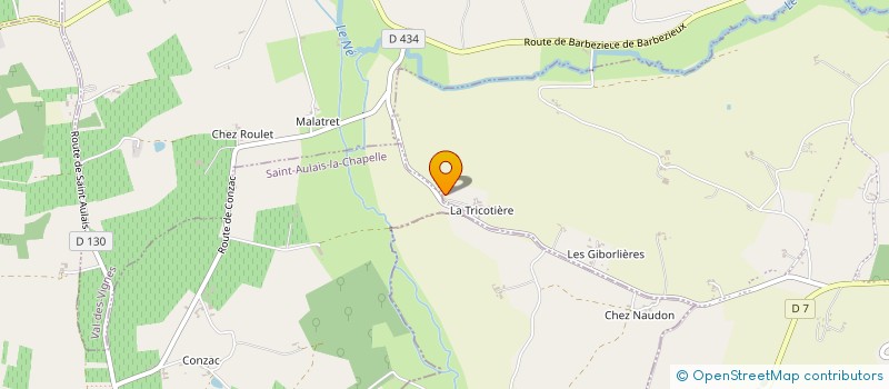 localisation de l'entreprise EARL DU MAINE DUMONT  COTEAUX-DU-BLANZACAIS