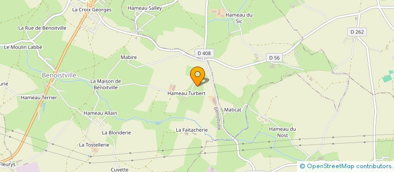 localisation de l'entreprise EARL DU MALIVEAU  BENOITVILLE