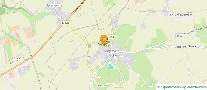 localisation de l'entreprise EARL DU MANEGE à HERMEVILLE