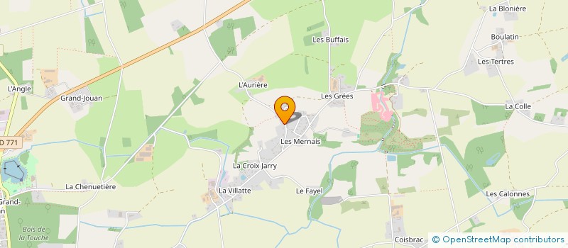 localisation de l'entreprise EARL DU MANOIR à NOZAY