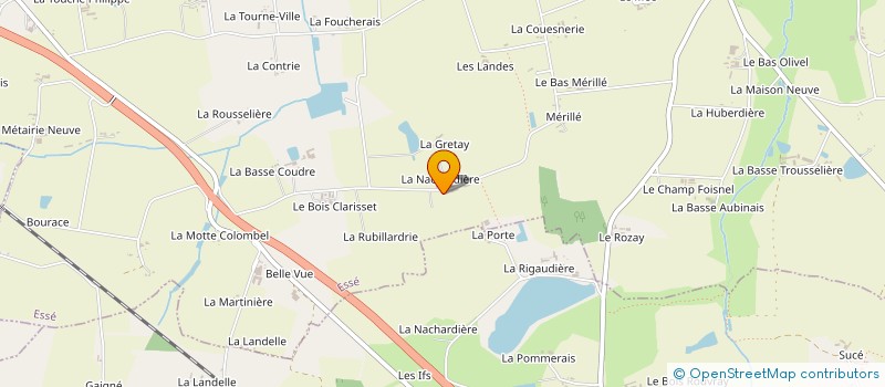 localisation de l'entreprise EARL DU MANOIR  ESSE