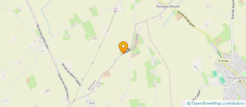 localisation de l'entreprise EARL DU MANOIR  WARHEM