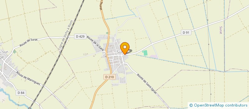 localisation de l'entreprise EARL DU MARAIS à CHAPPES