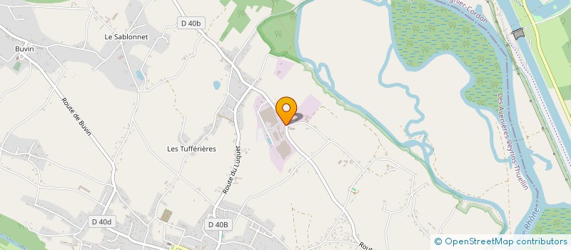 localisation de l'entreprise EARL DU MARC  LES AVENIERES VEYRINS-THUELLIN