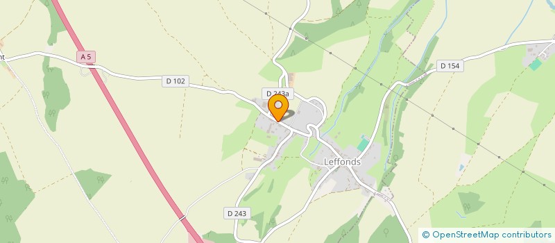 localisation de l'entreprise EARL DU MAYE à LEFFONDS