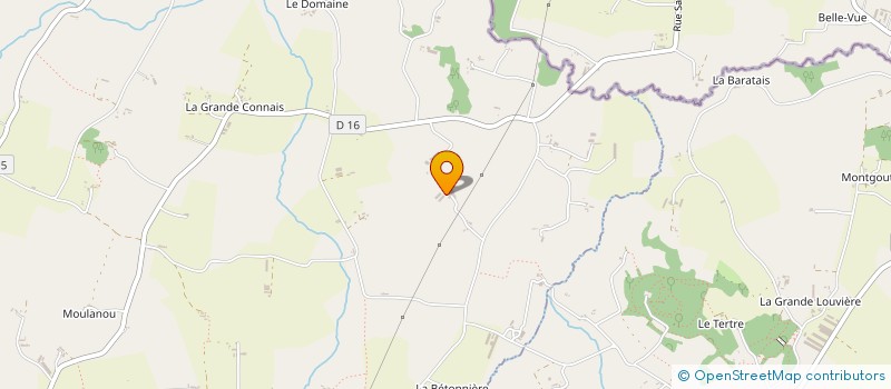 localisation de l'entreprise EARL DU MAZET à SAINT-GEORGES-DE-REINTEMBAULT