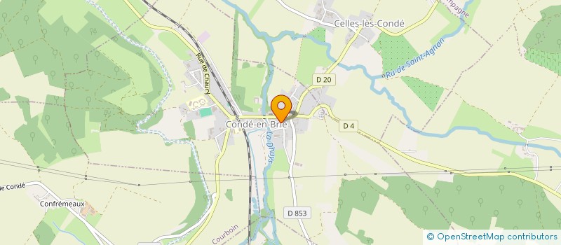 localisation de l'entreprise EARL DU MENY à VALLEES EN CHAMPAGNE