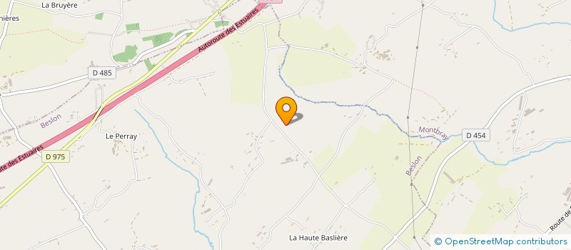 localisation de l'entreprise EARL DU MESNAGE à BESLON
