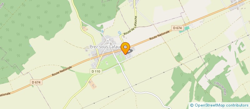 localisation de l'entreprise EARL DU MILCIGNOUX à PREZ-SOUS-LAFAUCHE