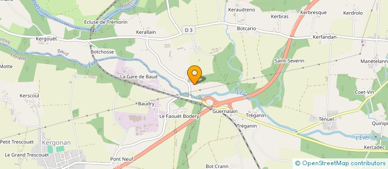 localisation de l'entreprise EARL DU MIMOSA  BAUD