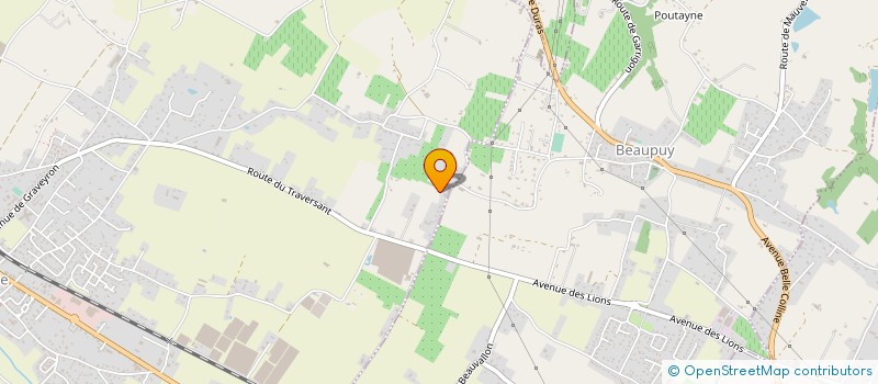 localisation de l'entreprise EARL DU MIRAIL  SAINTE-BAZEILLE