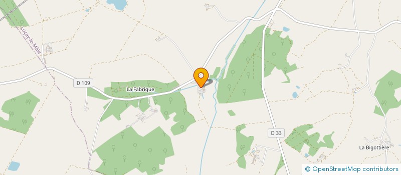 localisation de l'entreprise EARL DU MODON à LUCAY-LE-MALE