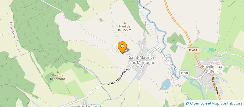 localisation de l'entreprise EARL DU MOLNE à SAINT-MAURICE-SUR-MORTAGNE